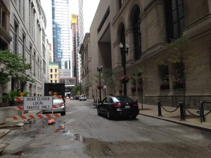 Where we almost got hit.