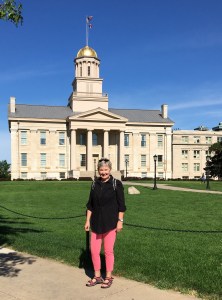 Ready to attend my course in writing essay in one of the former State Capitol buildings. 